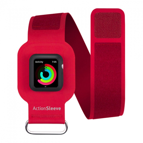     Twelve South ActionSleeve Armband Red  Apple Watch 38   12-1704
