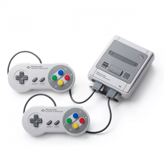 Игровая консоль + 21 игра Nintendo Classic Mini Grey серая