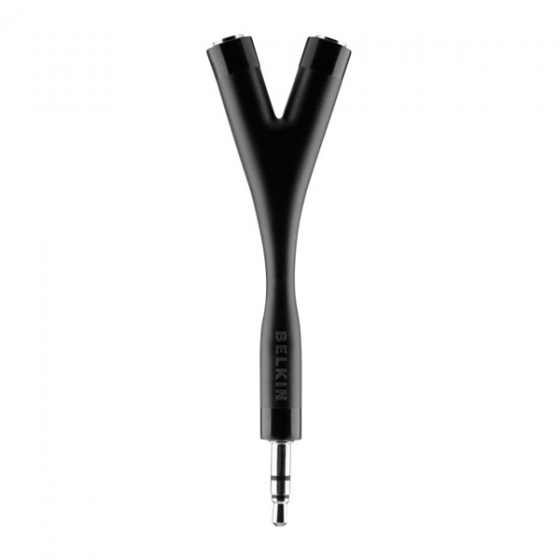 Разветвитель для наушников Belkin Headphone Splitter 3.5 мм Black черный AV10093bt