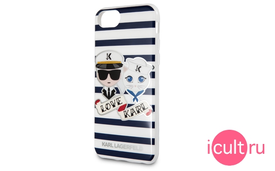 Lagerfeld Collection Sailors Stripes iPhone 7/8