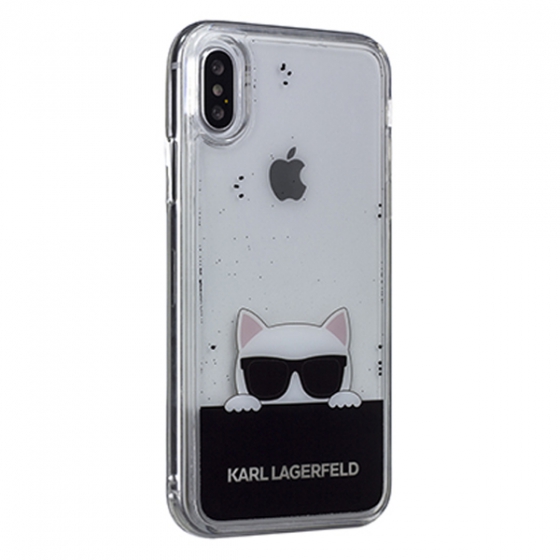  Lagerfeld Liquid Glitter Choupette Sunglasses  iPhone X / KLHCPXCHPEE