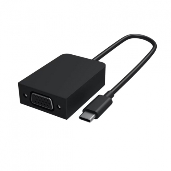 Переходник Microsoft Surface USB-C to VGA Adapter для Microsoft Surface Book 2 черный HFR-00001