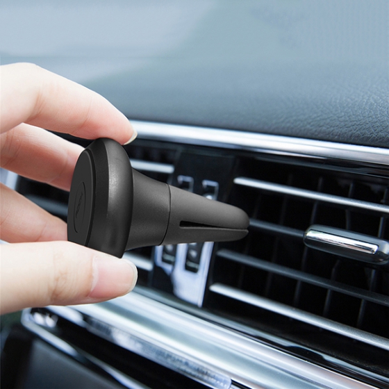  Rock Universal Air Vent Magnetic Car Mount Black    6&quot;  RPH0827