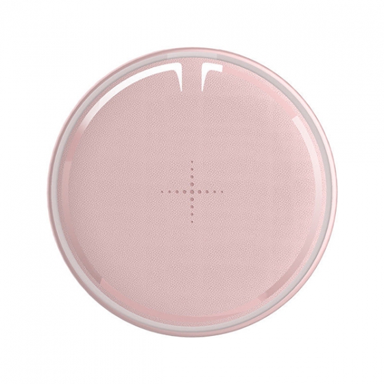   Rock W12 Quick Wireless Charger 2A Pink  C3C