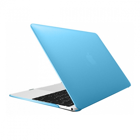 Чехол Novelty Hardshell Case Blue для MacBook 12&quot; голубой tmp_310714