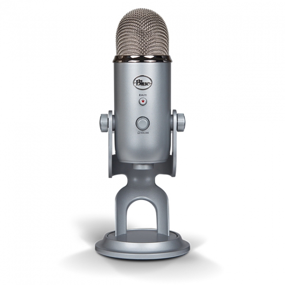   Blue Microphones Yeti USB Microphone Silver 