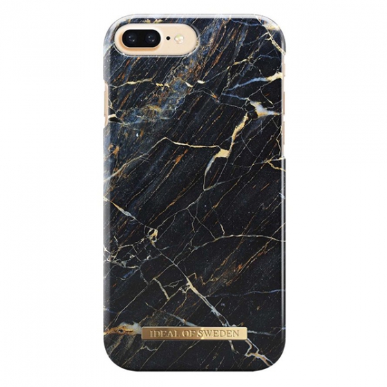 Чехол iDeal Fashion Case Port Laurent Marble для iPhone 6/7/8 Plus черный/золотой мрамор IDFCA16-I7P-49