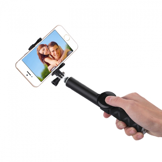Телескопический монопод с Bluetooth пультом Usams Multi-Function Phone Photo-Taking 23-80 см. для смартфонов черный