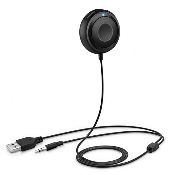Беспроводной ресивер + громкая связь Mpow Car Kits Music Streaming Receiver Black черный GEBH034AB