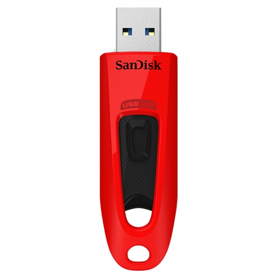 USB - SanDisk Ultra 64GB USB 3.0 Red  SDCZ48-064G-U46R