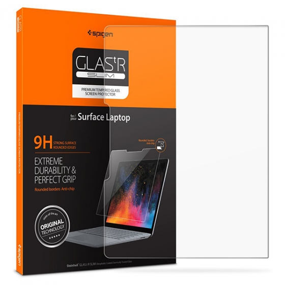 Защитное стекло Spigen Screen Protector Tempered Glass для Microsoft Surface Laptop прозрачное