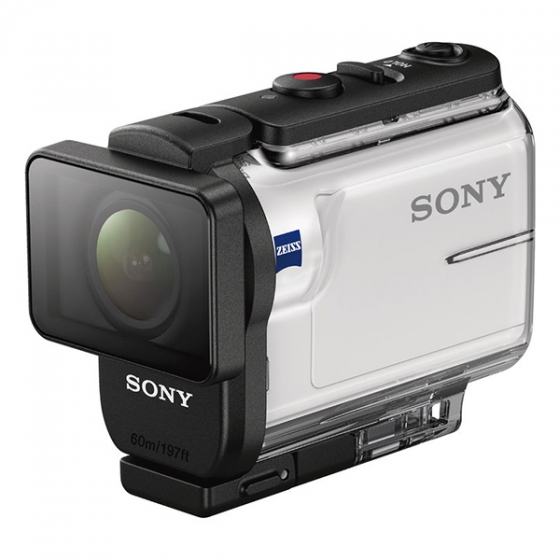 Экшн камера Sony Action Camera Wi-Fi/GPS White белая HDR-AS300