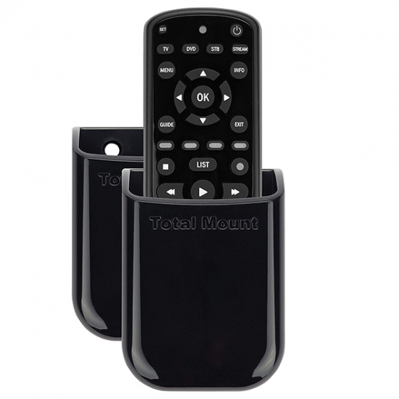 Крепления на стену/заднюю панель тв Innovelis TotalMount Universal Remote Holders One Remote Per Holder 2 шт. для пультов ДУ черные