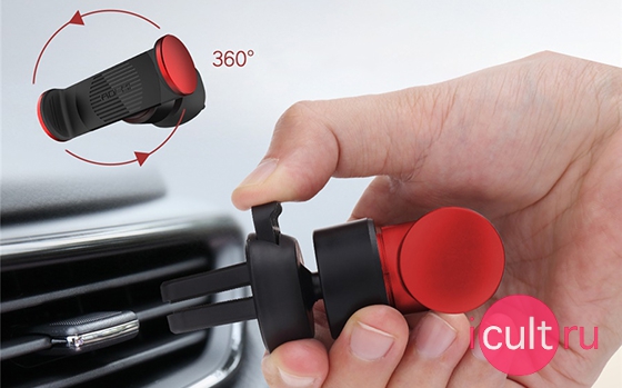 Rock Universal Gravity Air Vent Car Mount Red