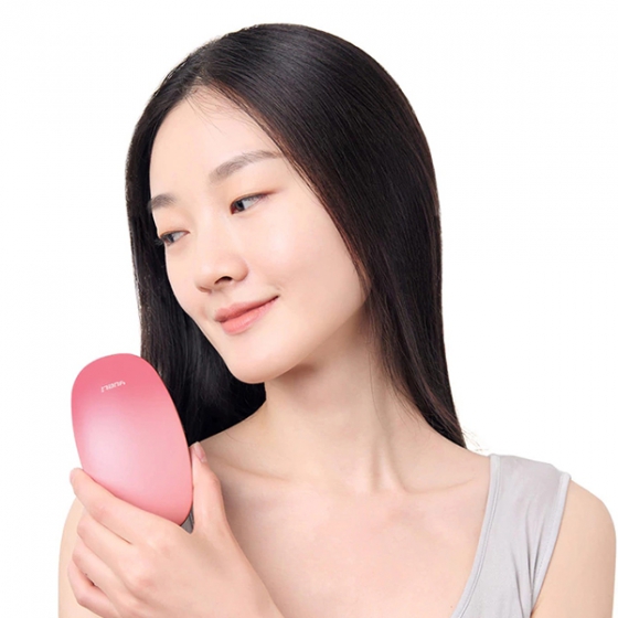 Массажная расческа Xiaomi Yueli Comb Pink розовая HIC-206