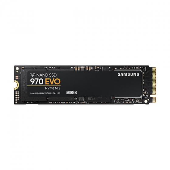 Твердотельный накопитель Samsung 970 EVO NVMe M.2 PCIe 3.0 500ГБ MZ-V7E500BW