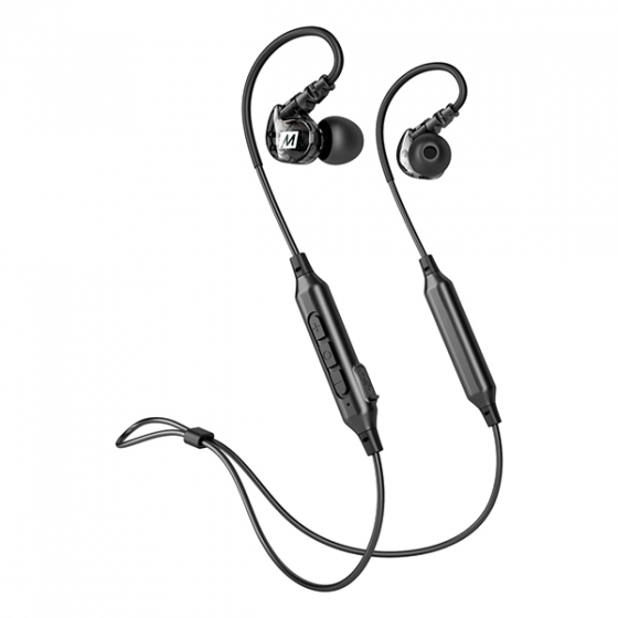  - MEE Audio X6 Bluetooth Headphones Black  EP-X6-BK-MEE