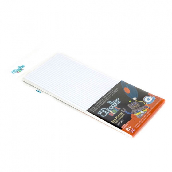   3Doodler Eco-Plastic 24 .  3Doodler Start  3DS-ECO01-WHITE-24