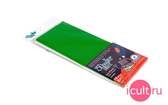 3Doodler Eco-Plastic 3DS-ECO07-GREEN-24