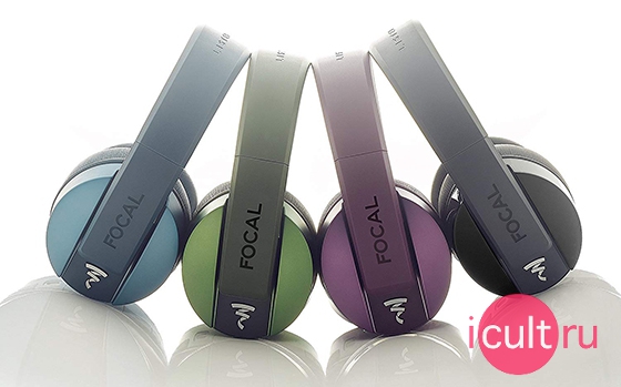 Focal Listen Wireless Headphones Chic Edition Purple