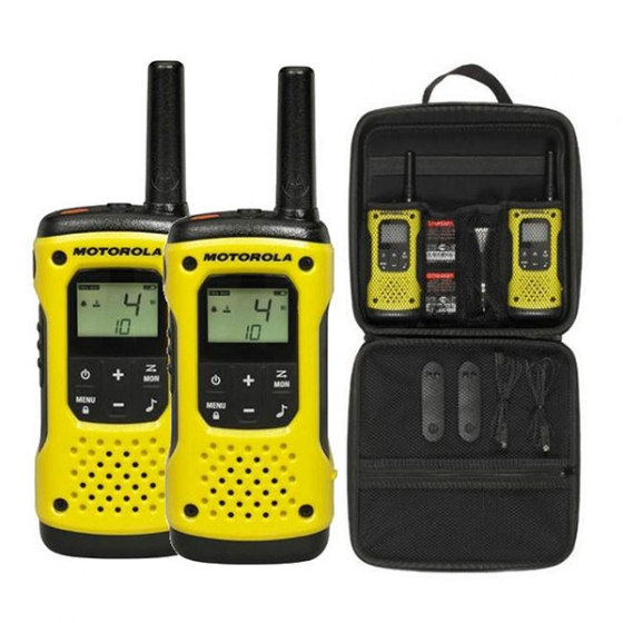 Комплект влагостойких раций Motorola TLKR-T92 H2O 2 шт. Yellow желтые