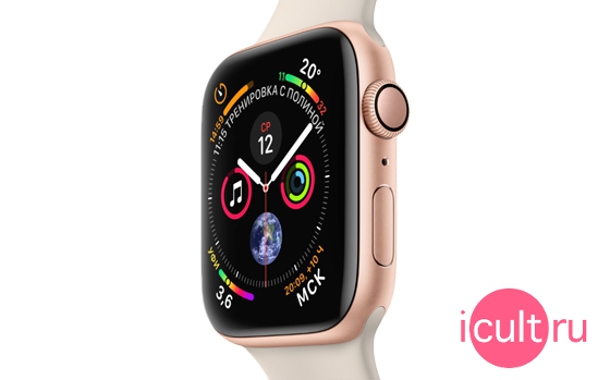 Apple Watch Series 4 GPS Sport 40  Silver/Seashell