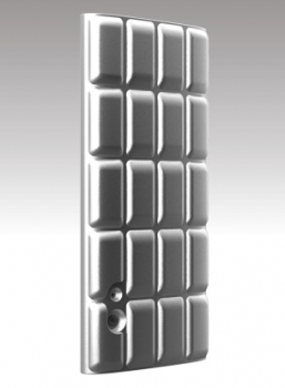 Силиконовый чехол SwitchEasy Cubes Red Silver для iPod nano 5G серебристый SW-CN5-SR