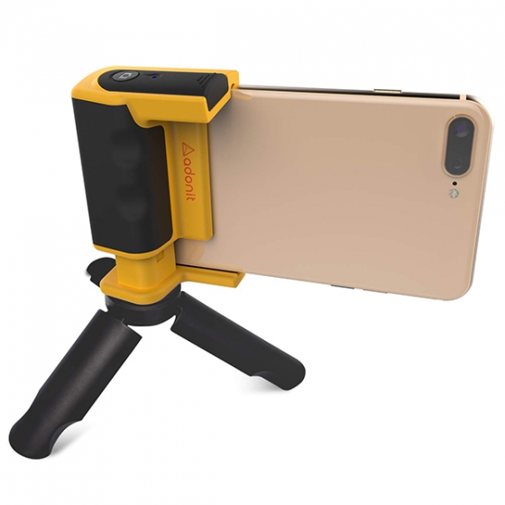 Держатель для фотосъемки Adonit PhotoGrip Yellow для смартфонов желтый ADPGY
