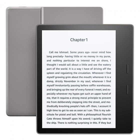 Электронная книга Amazon Kindle Oasis 2017 8GB Wi-Fi Graphite графит