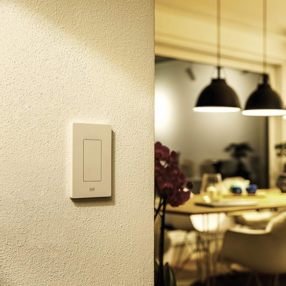 Умный выключатель Elgato Eve Light Switch для iOS устройств белый 1EL104001000