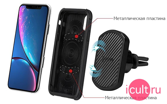 PITAKA MagCase Pro Black/Grey Twill iPhone XR