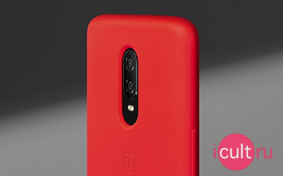 OnePlus Silicone Protective Case Red  OnePlus 6T