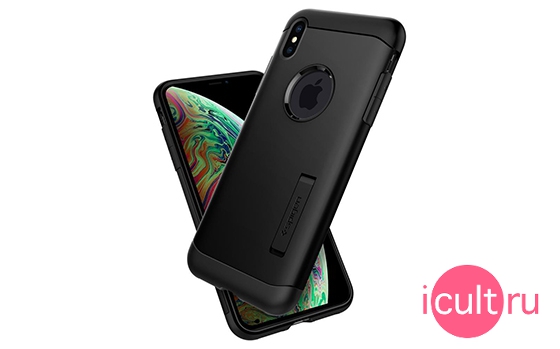 Spigen Slim Armor Black  iPhone XS Max