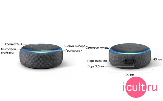  Amazon Echo Dot 3rd Gen 