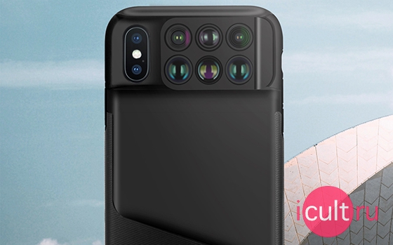 Momax 6-in-1 Lens Case iPhone XS Max