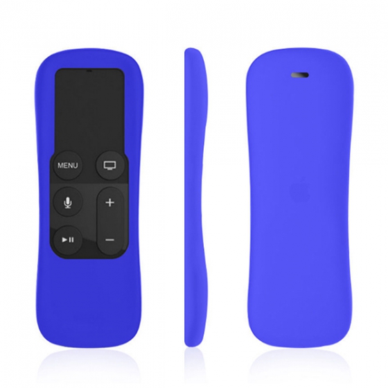 Чехол с ремешком Sikai Silicone Case для пульта Apple TV 4 синий