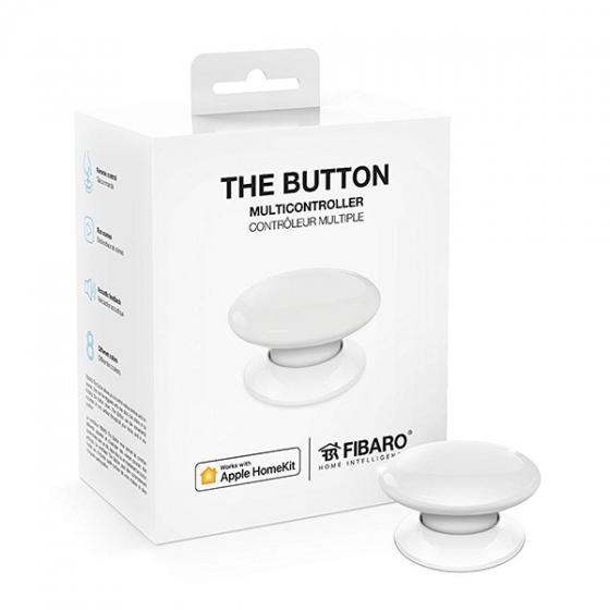   Fibaro The Button Apple Home Kit White  FGBHPB-101-1