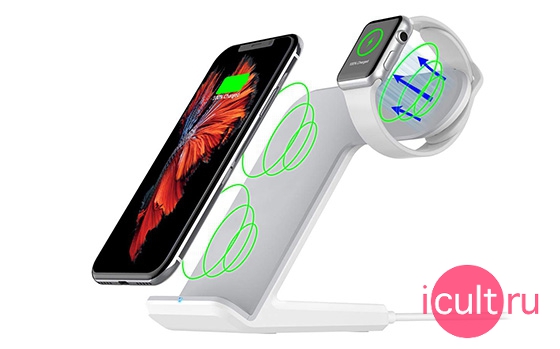   2 in 1 Wireless Charge Dock