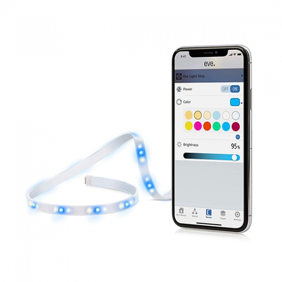 Управляемая светодиодная лента Elgato Eve Light Strip 2 метра для iOS устройств белая 10EAS8301