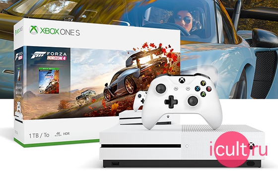 Microsoft Xbox One S + Forza Horizon 4