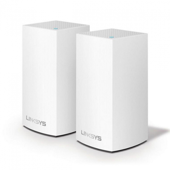    Linksys Velop AC1300 Mesh Wi-Fi System 802.11ac 2 . White  WHW0102-EU