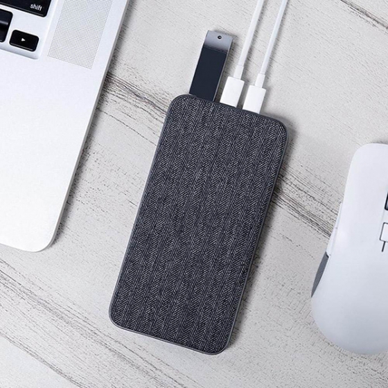   Xiaomi ZMI QB910 18W QC3.0/PD 3A/1USB/1USB-C/ 10000mAh Dark Grey -