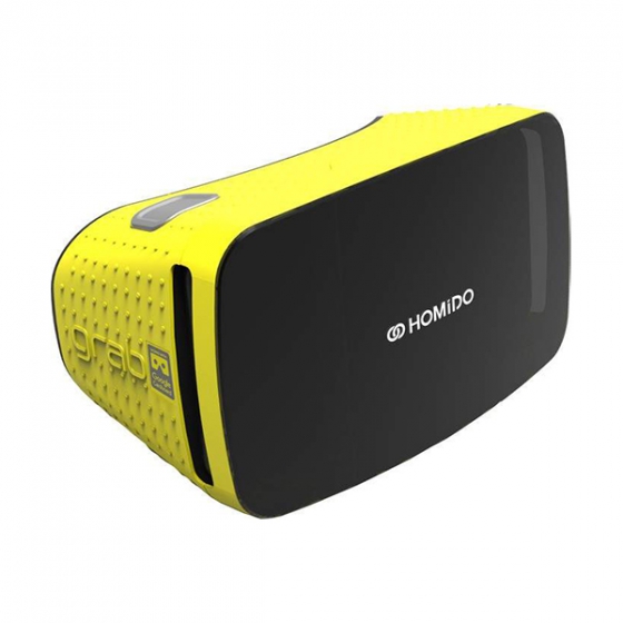 Очки виртуальной реальности Homido Grab Yellow для смартфонов 4,5-5,7&quot; желтые