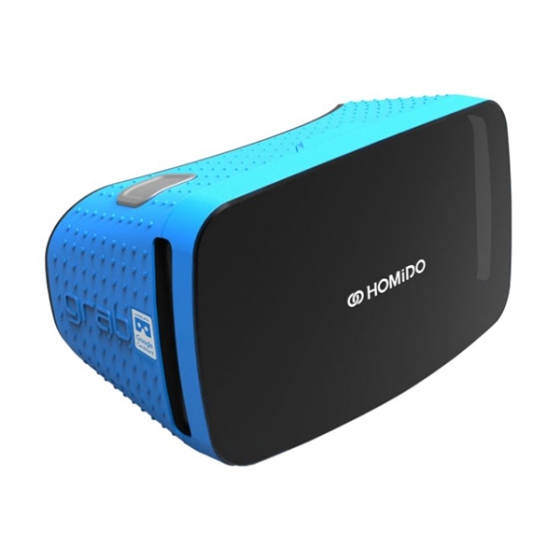 Очки виртуальной реальности Homido Grab Blue для смартфонов 4,5-5,7&quot; голубые