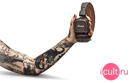 Marshall Major III Bluetooth Brown