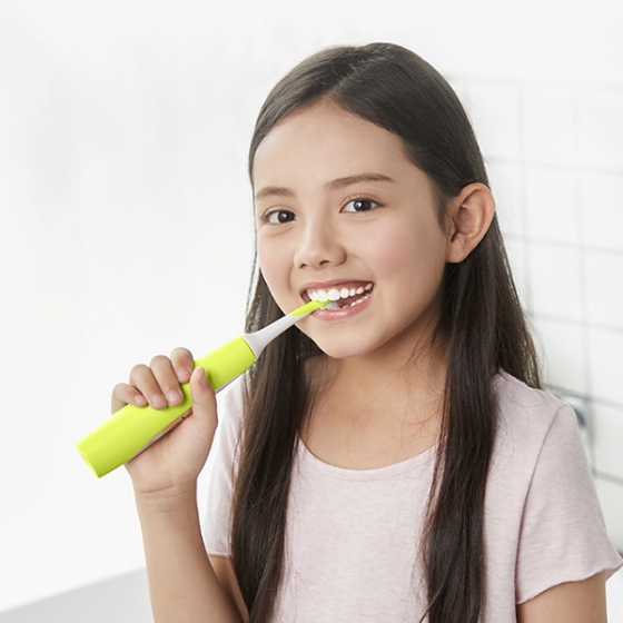 Звуковая детская электрическая зубная щетка Xiaomi Soocas C1 Сhildrens Electric ToothBrush Yellow желтая