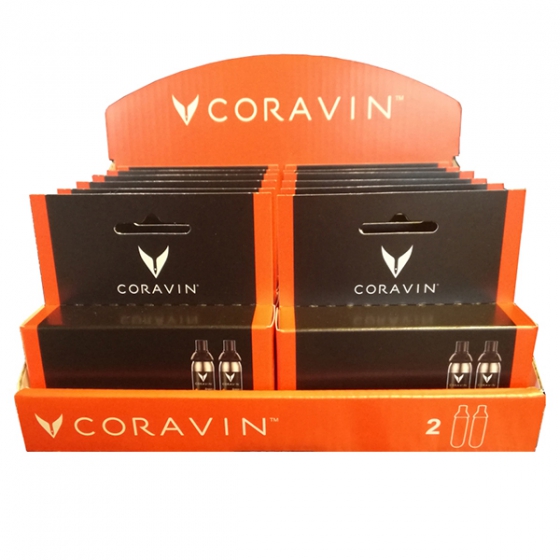 Комплект капсул с аргоном в упаковках Coravin Gas Capsules 24 шт. (12 упаковок) для Coravin Wine Systems 711001