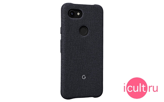 Google Fabric Case Carbon Google Pixel 3a