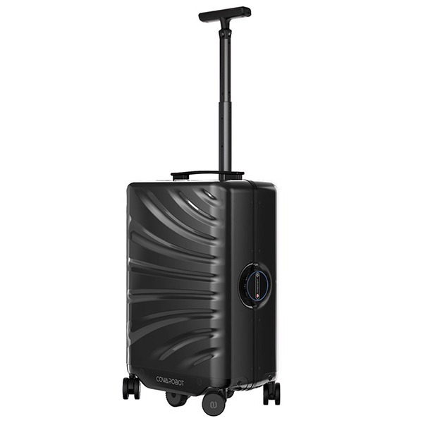 Умный чемодан Cowarobot Robotic Suitcase 4USB/6400mAh 32 л. Black черный