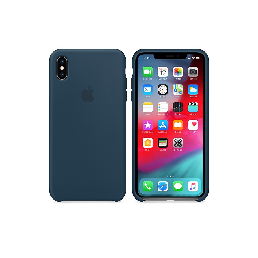 Apple Silicone Case Pacific Green iPhone XS Max